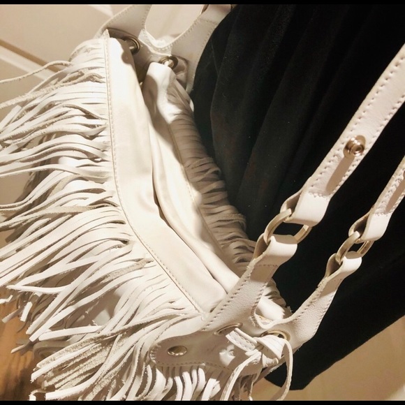 🎉HP🎉NWOT Vintage Hogan Fringed Handbag - Picture 7 of 8